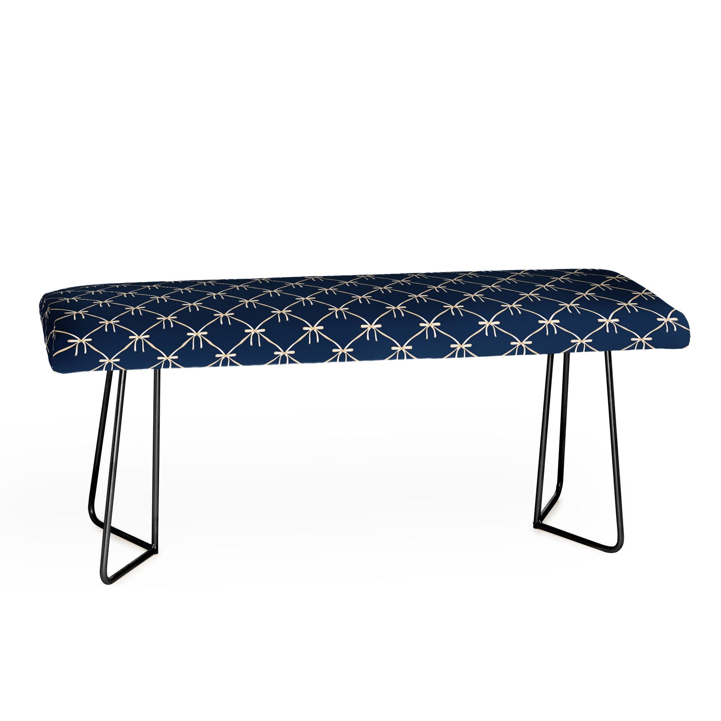 Colour Poems Bows and Ribbons Blue Bench