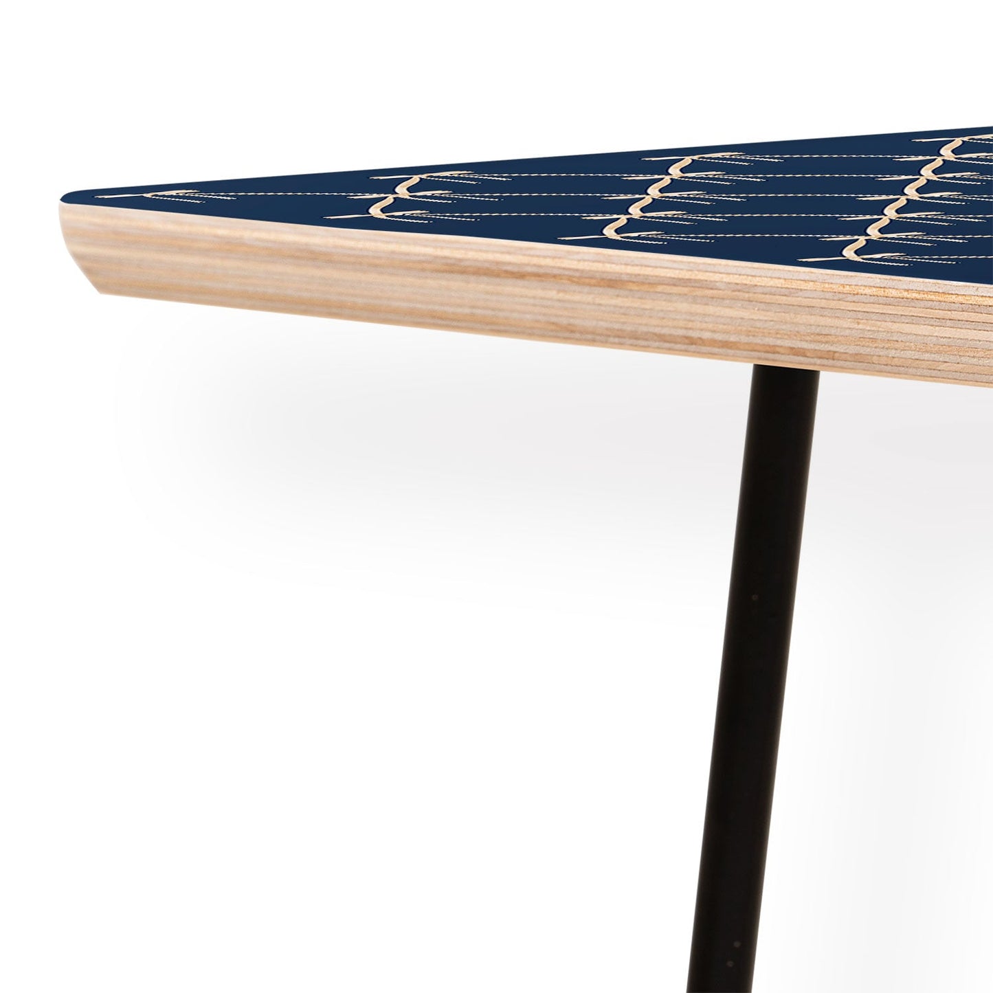 Colour Poems Bows and Ribbons Blue Coffee Table