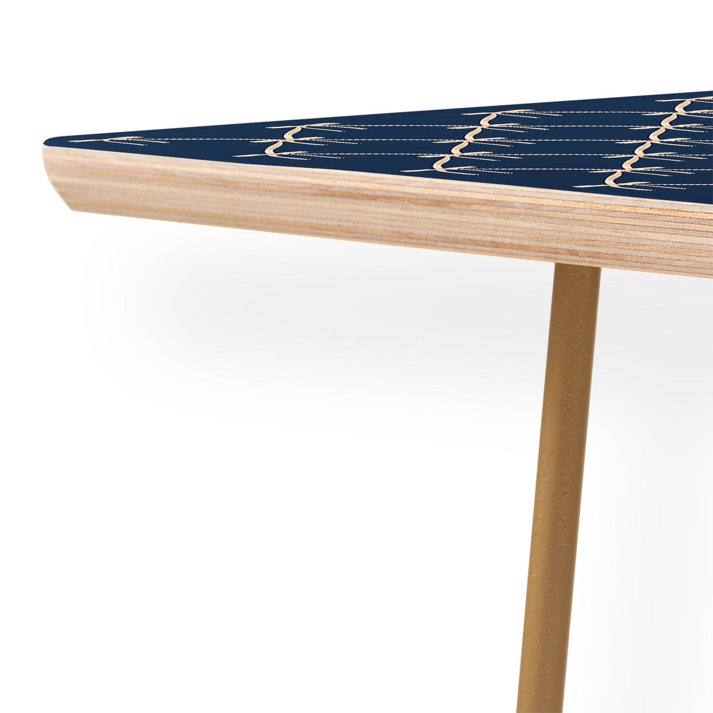 Colour Poems Bows and Ribbons Blue Coffee Table