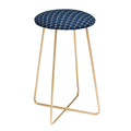 Colour Poems Bows and Ribbons Blue Counter Stool
