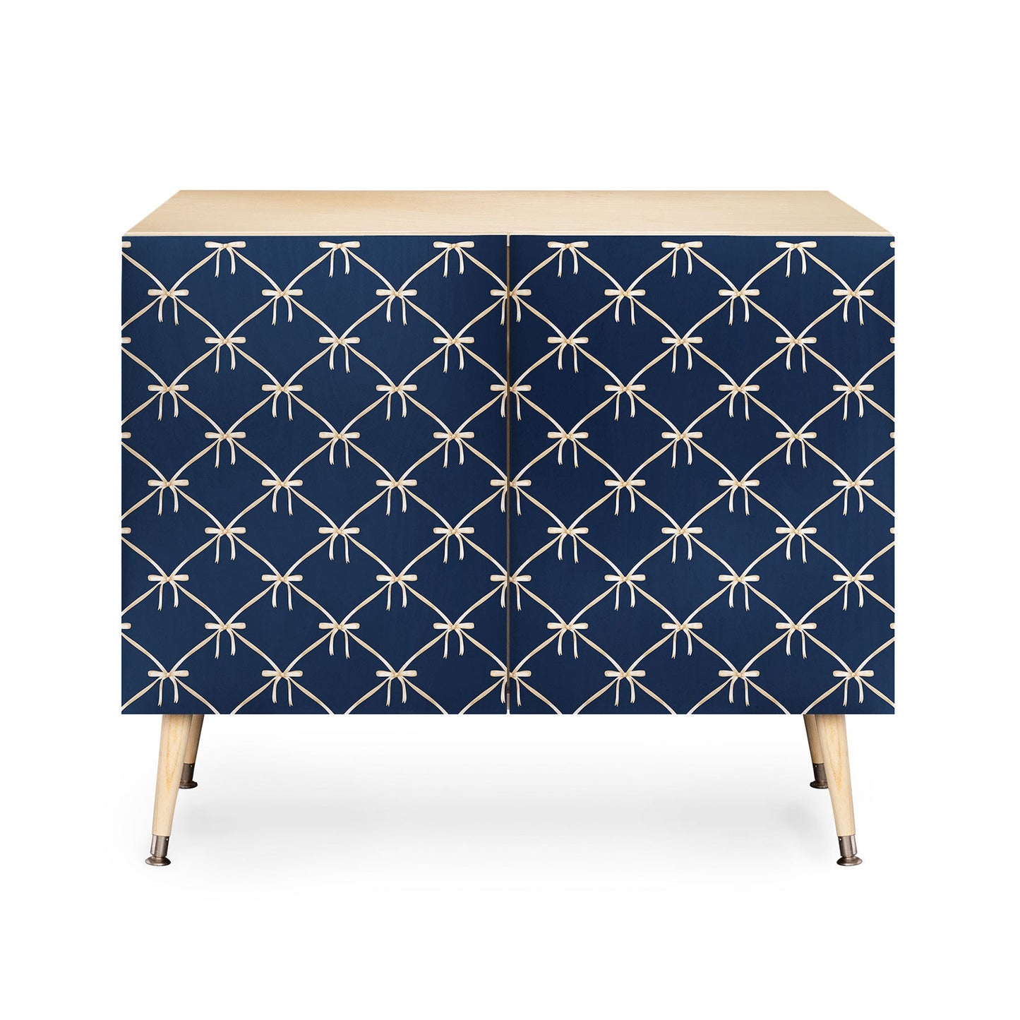 Colour Poems Bows and Ribbons Blue Credenza