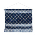 Colour Poems Bows and Ribbons Blue Wall Hanging Landscape