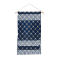 Colour Poems Bows and Ribbons Blue Wall Hanging Portrait