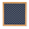 Colour Poems Bows and Ribbons Blue Framed Wall Art