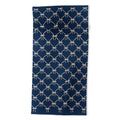 Colour Poems Bows and Ribbons Blue Beach Towel