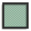 Colour Poems Bows and Ribbons Green Recessed Framing Square