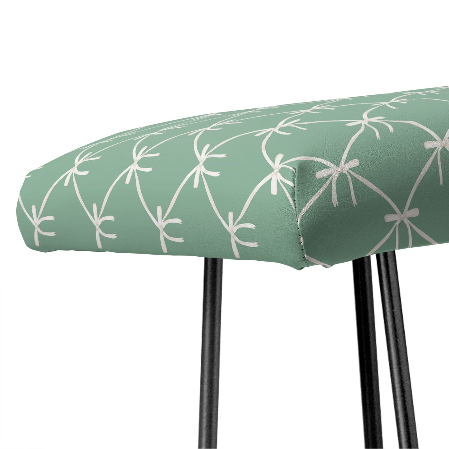 Colour Poems Bows and Ribbons Green Bench