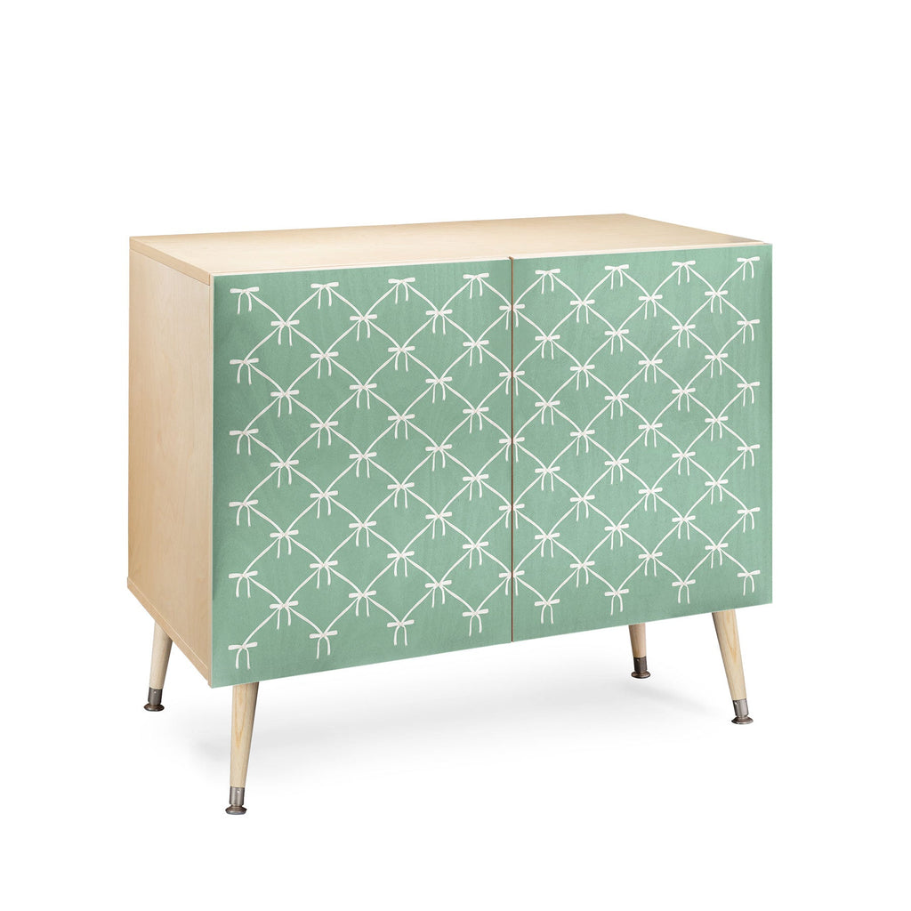 Colour Poems Bows and Ribbons Green Credenza