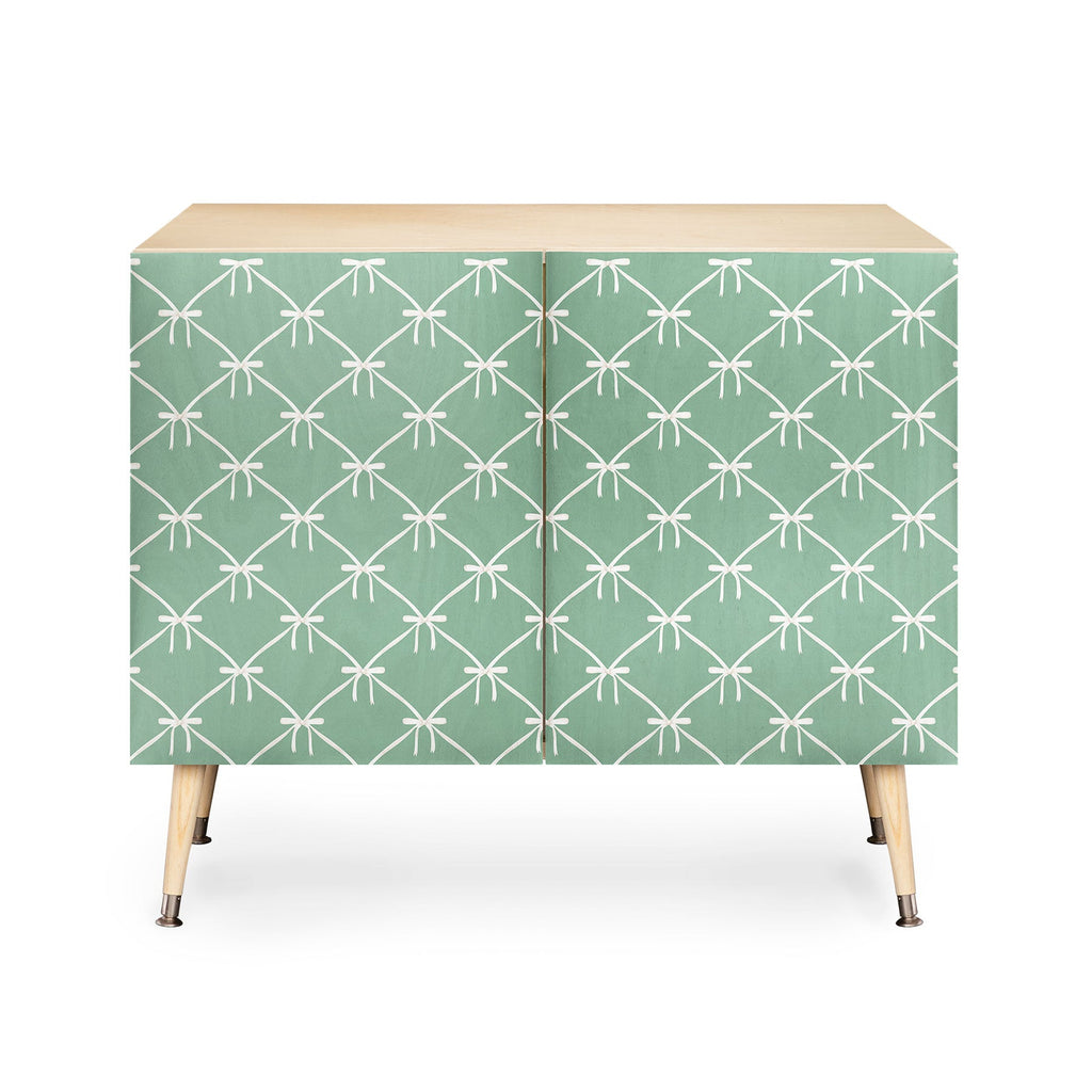 Colour Poems Bows and Ribbons Green Credenza