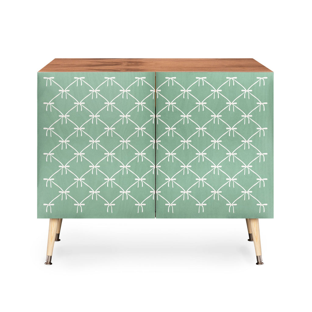 Colour Poems Bows and Ribbons Green Credenza