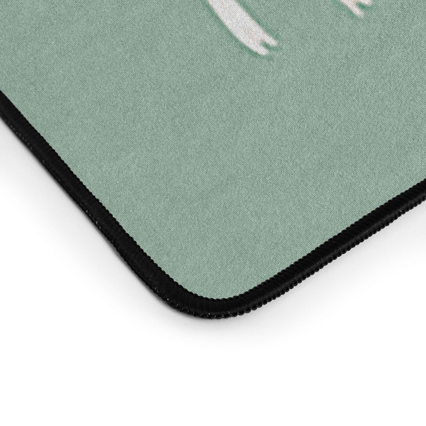 Colour Poems Bows and Ribbons Green Desk Mat
