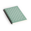 Colour Poems Bows and Ribbons Green Spiral Notebook