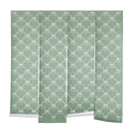 Colour Poems Bows and Ribbons Green Wall Mural