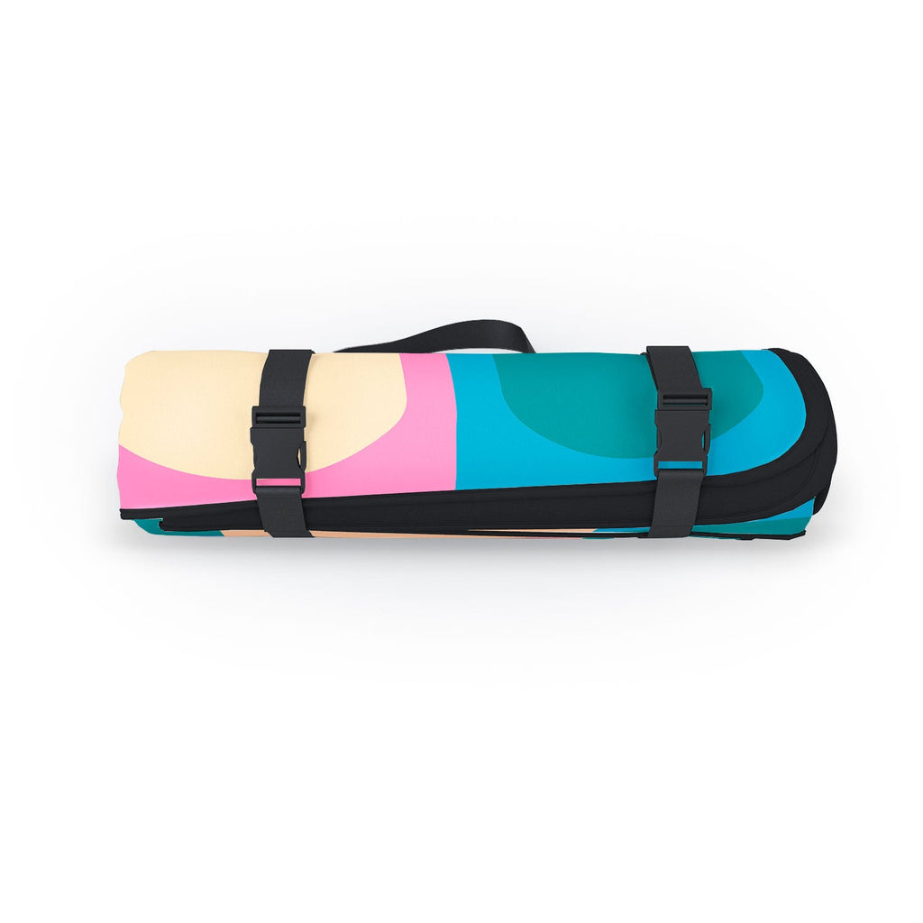 Colour Poems Checker Arches I Pastel Tones Picnic Blanket
