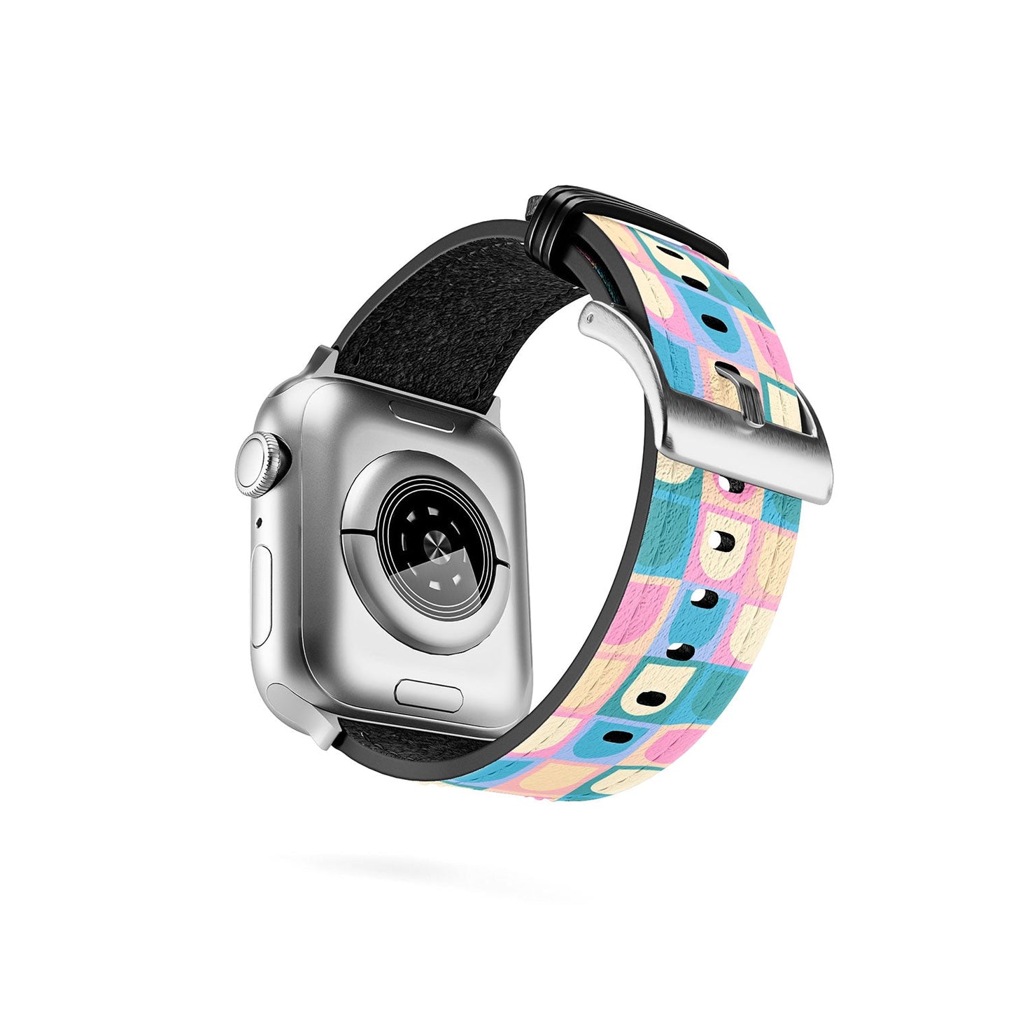 Colour Poems Checker Arches I Pastel Tones Apple Watch Band