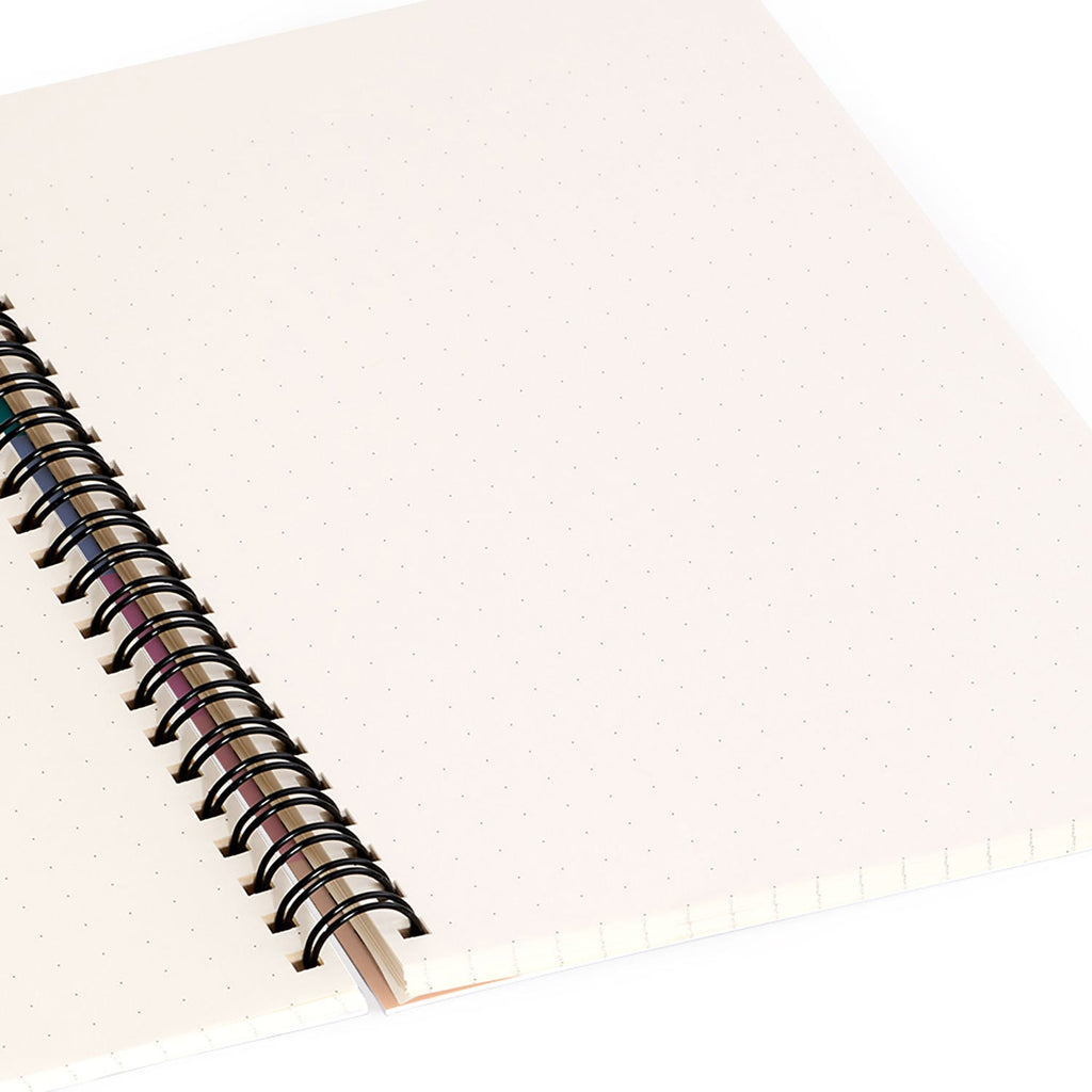 Colour Poems Checker Arches I Pastel Tones Spiral Notebook