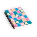 Colour Poems Checker Arches I Pastel Tones Spiral Notebook