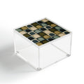 Colour Poems Checker Arches II Earthy Tones Acrylic Box