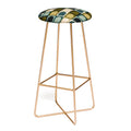 Colour Poems Checker Arches II Earthy Tones Bar Stool