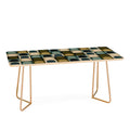 Colour Poems Checker Arches II Earthy Tones Coffee Table