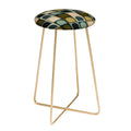 Colour Poems Checker Arches II Earthy Tones Counter Stool