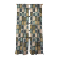 Colour Poems Checker Arches II Earthy Tones Sheer Non Repeat