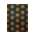 Colour Poems Cheerful Sun Pattern Navy Blue Poster