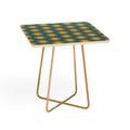 Colour Poems Cheerful Sun Pattern Sage Side Table