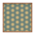 Colour Poems Cheerful Sun Pattern Sage Square Tray