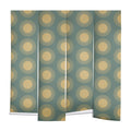 Colour Poems Cheerful Sun Pattern Sage Wall Mural