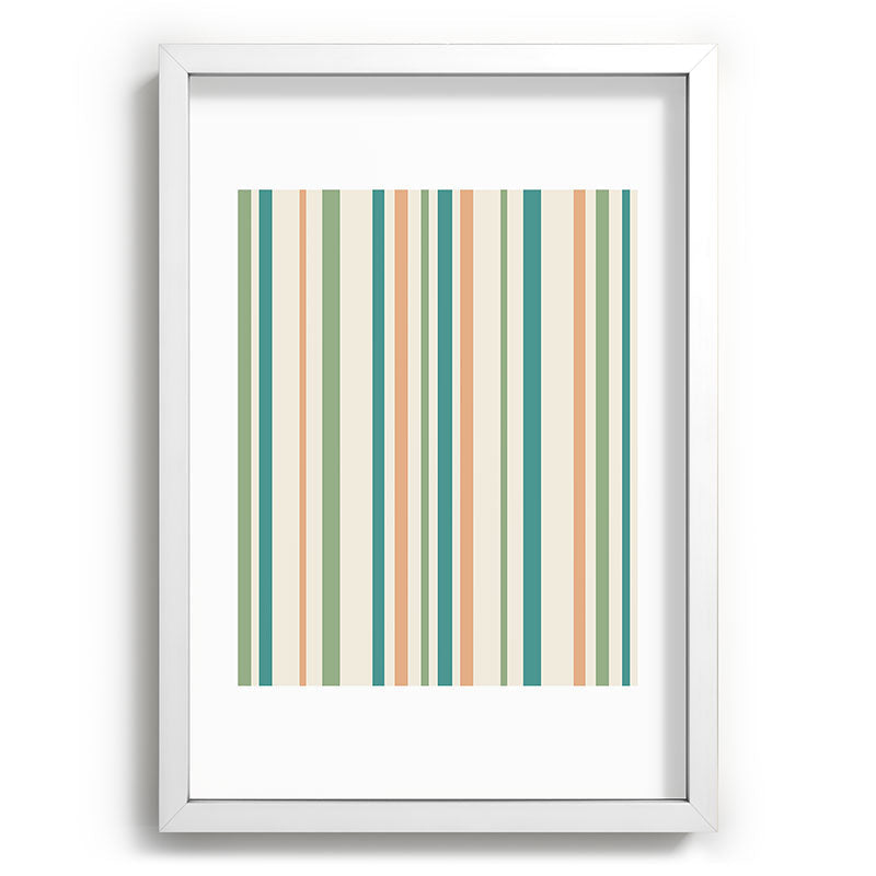 Colour Poems Classic Minimal Stripes II Recessed Framing Rectangle