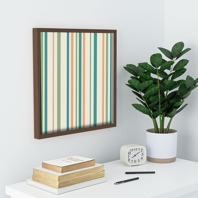 Colour Poems Classic Minimal Stripes II Recessed Framing Square