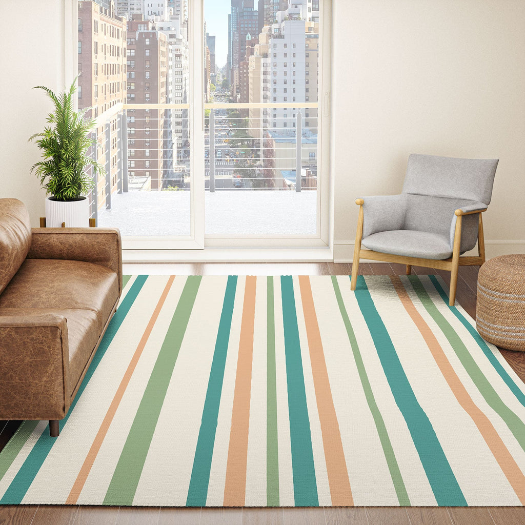 Colour Poems Classic Minimal Stripes II Area Rug