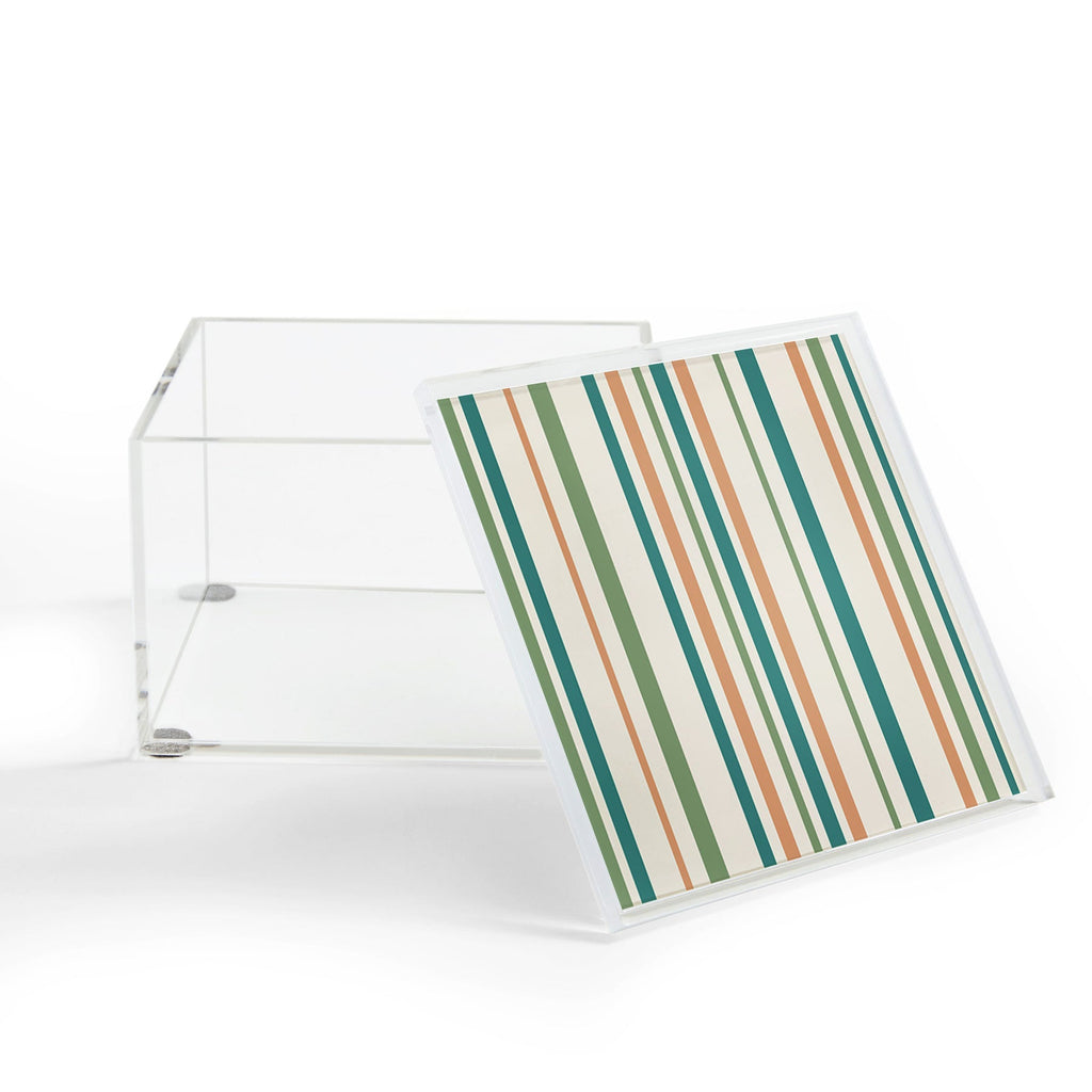 Colour Poems Classic Minimal Stripes II Acrylic Box
