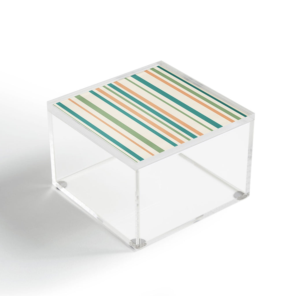 Colour Poems Classic Minimal Stripes II Acrylic Box