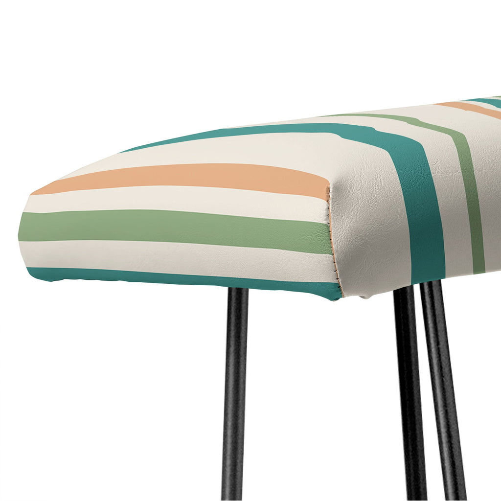 Colour Poems Classic Minimal Stripes II Bench