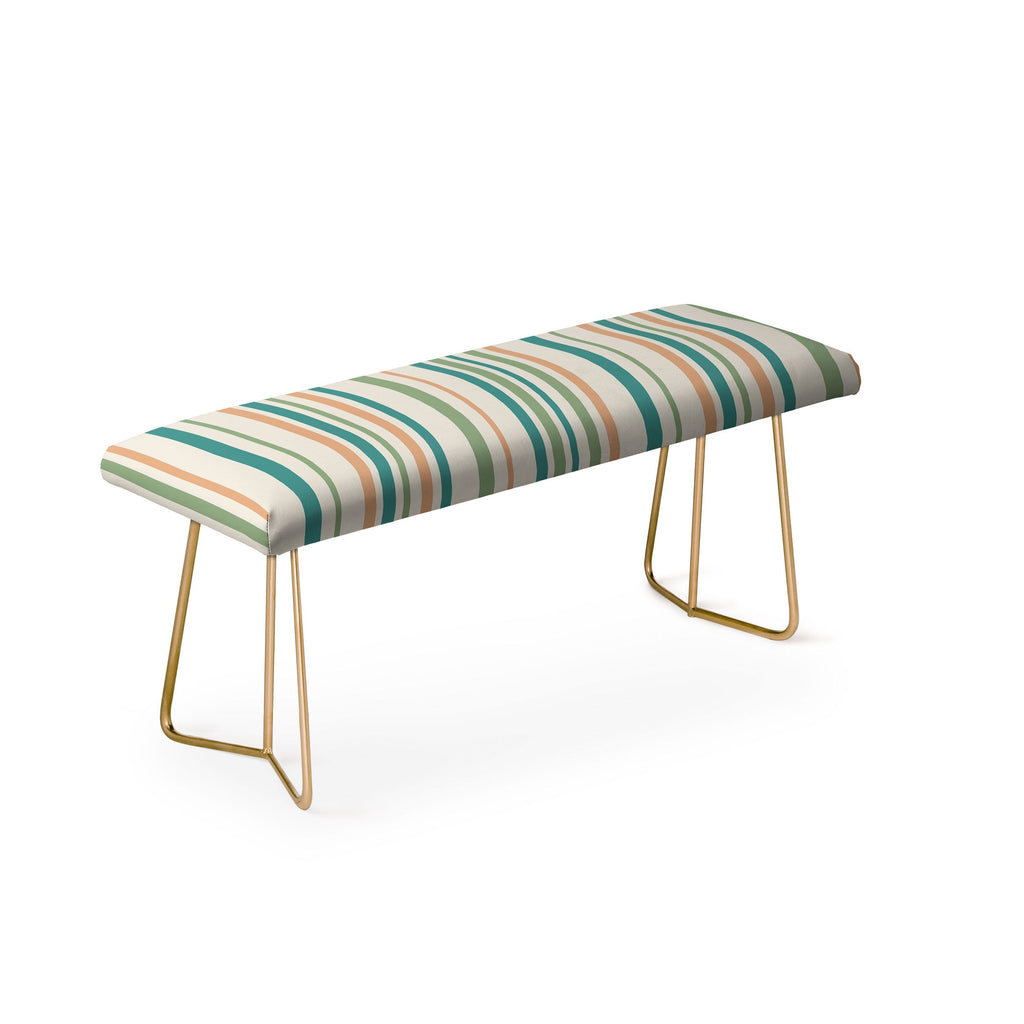 Colour Poems Classic Minimal Stripes II Bench