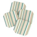 Colour Poems Classic Minimal Stripes II Coaster Set