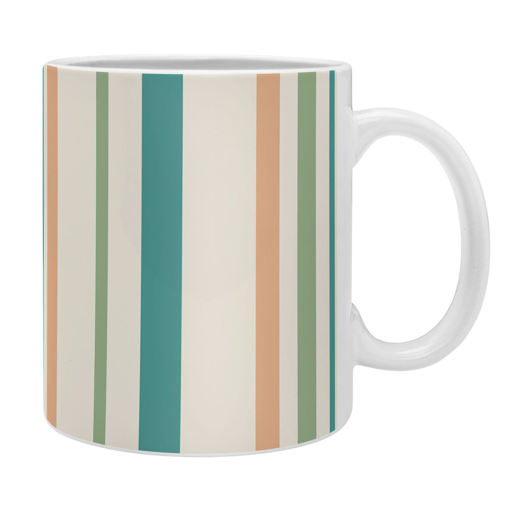 Colour Poems Classic Minimal Stripes II Coffee Mug