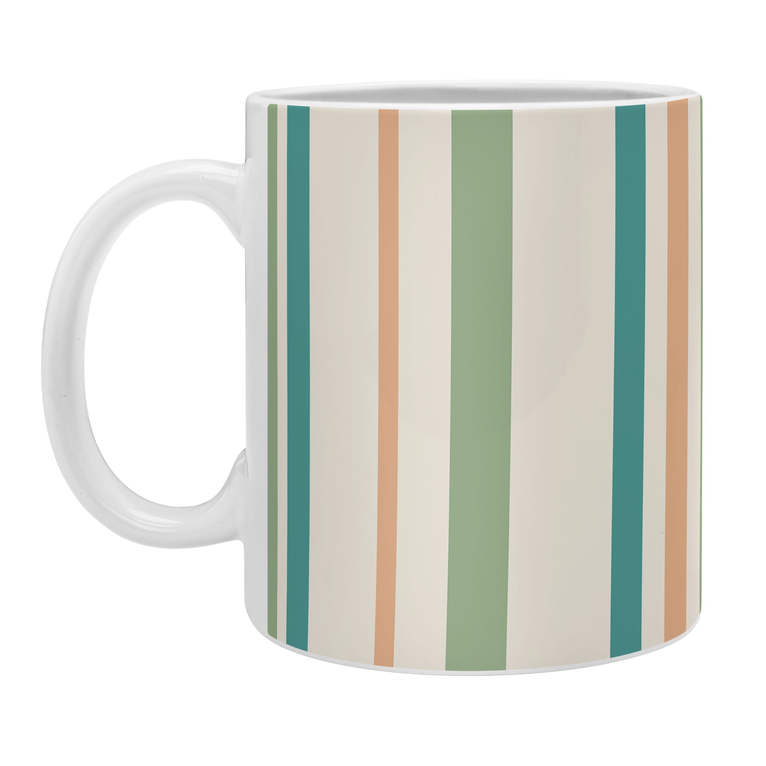 Colour Poems Classic Minimal Stripes II Coffee Mug