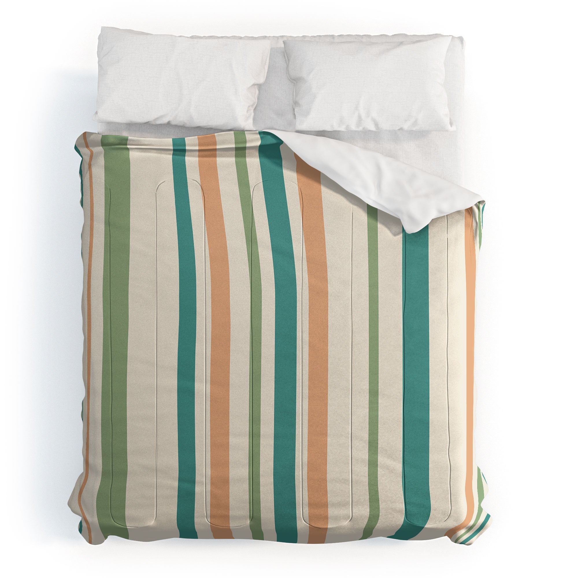 Colour Poems Classic Minimal Stripes II Comforter