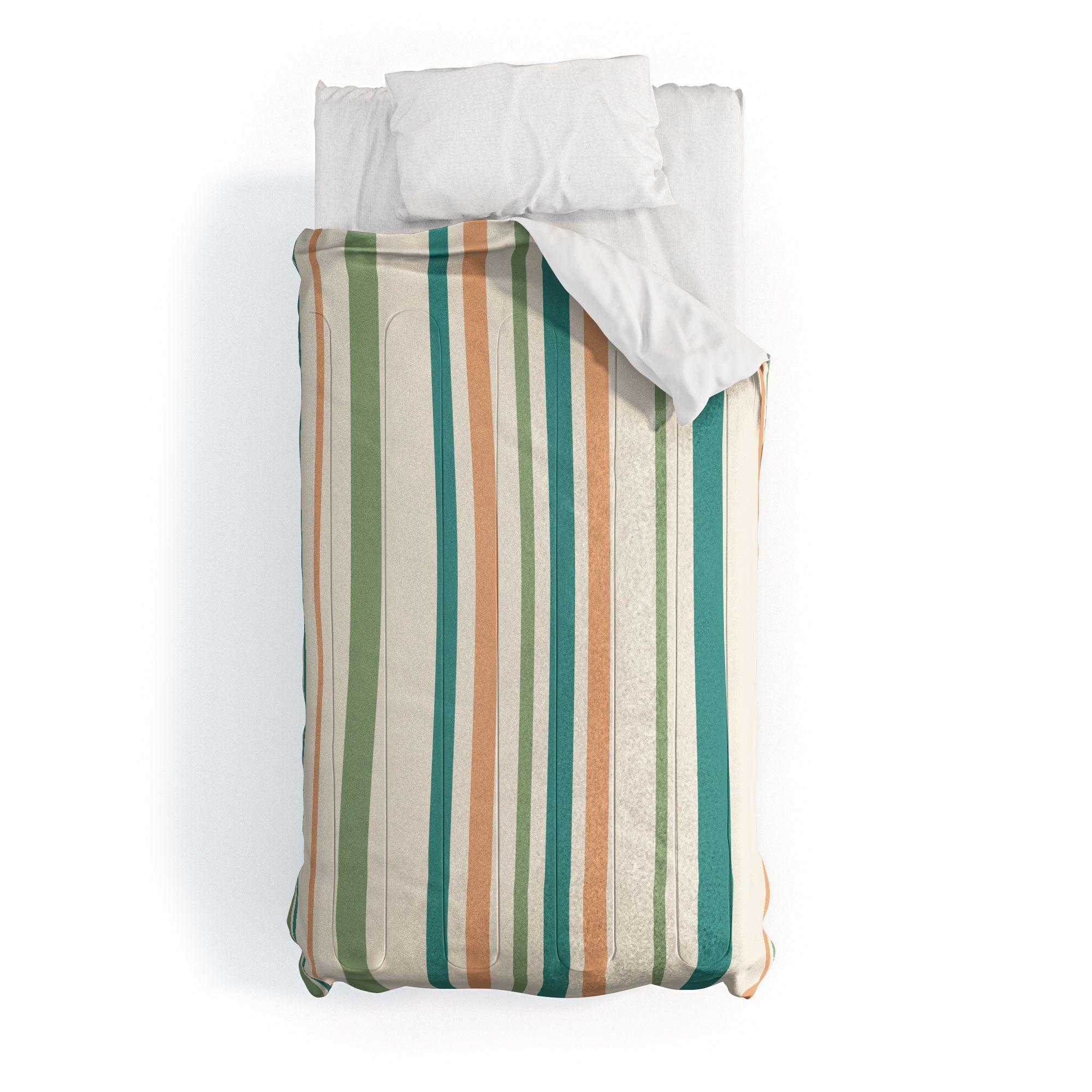 Colour Poems Classic Minimal Stripes II Comforter