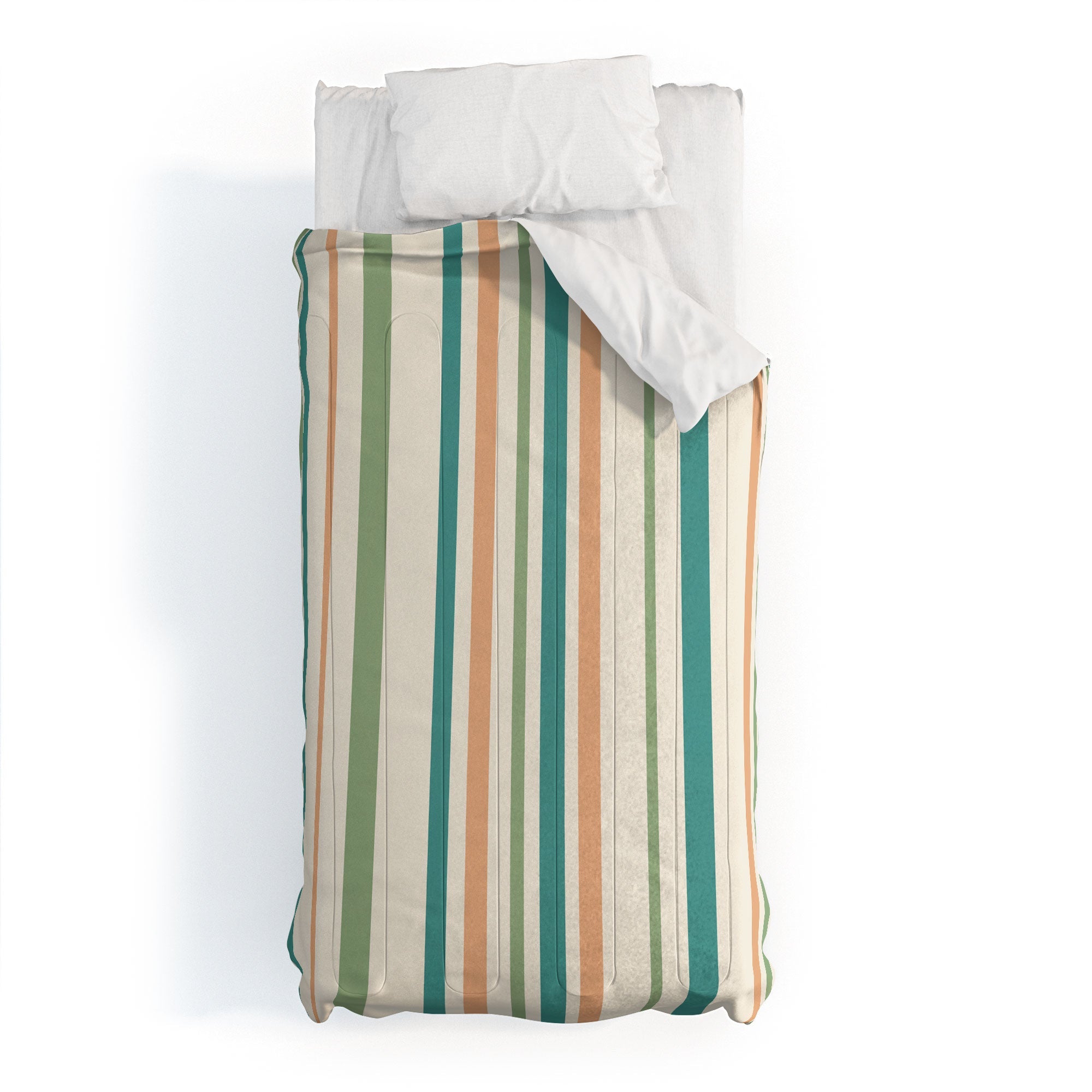 Colour Poems Classic Minimal Stripes II Comforter
