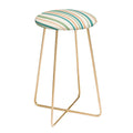 Colour Poems Classic Minimal Stripes II Counter Stool