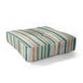 Colour Poems Classic Minimal Stripes II Floor Pillow Square