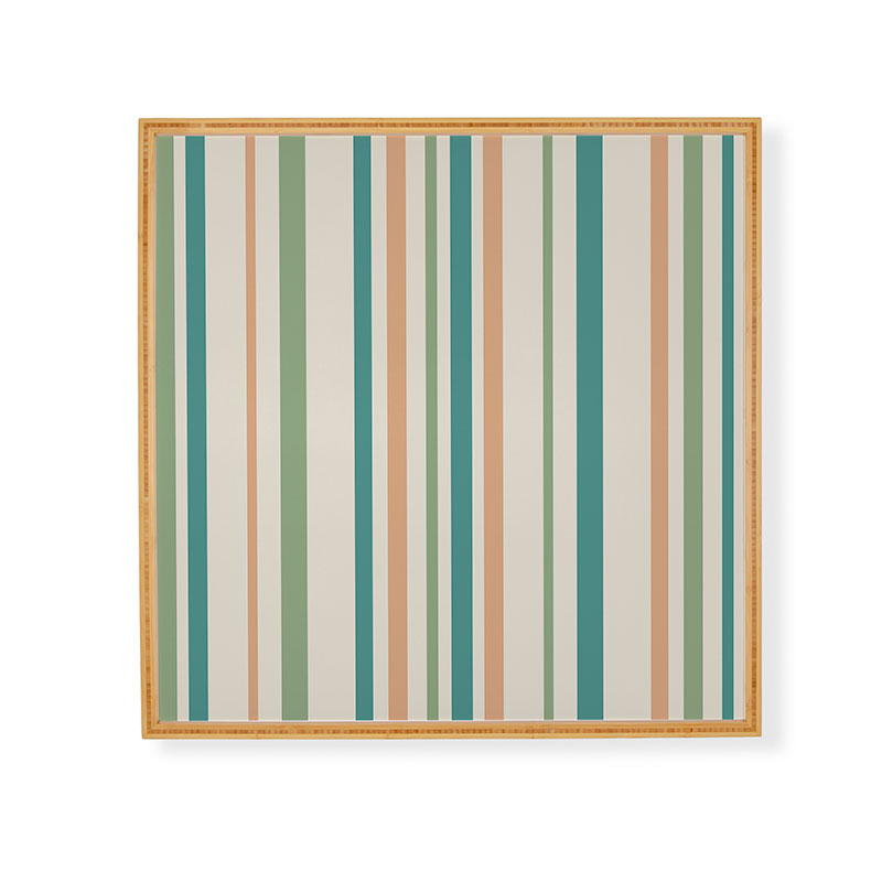 Colour Poems Classic Minimal Stripes II Framed Wall Art