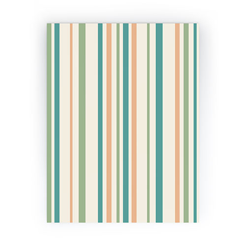 Colour Poems Classic Minimal Stripes II Mini Art Print