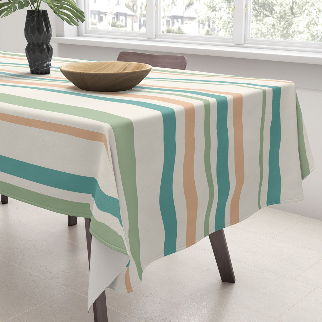 Colour Poems Classic Minimal Stripes II Tablecloth
