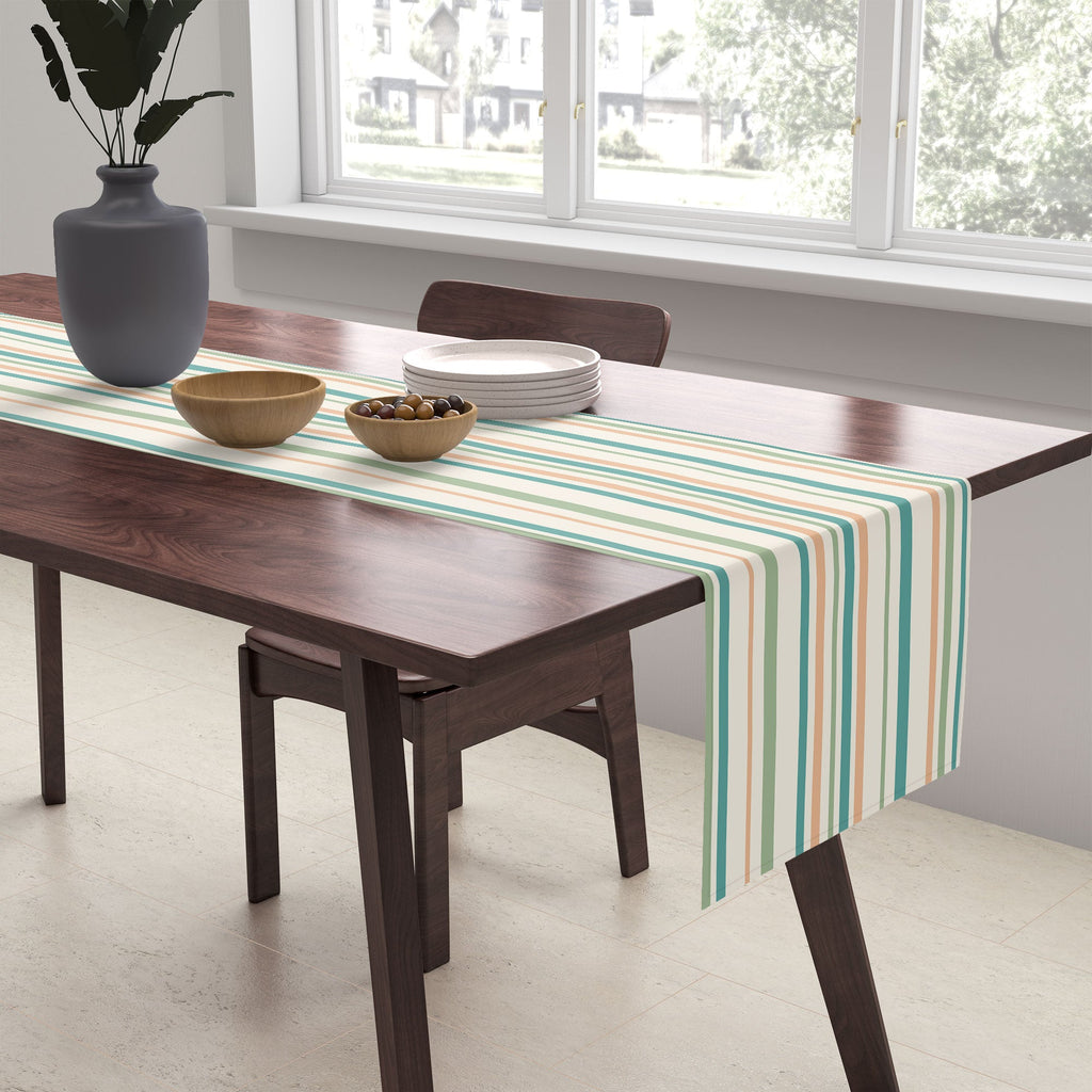 Colour Poems Classic Minimal Stripes II Table Runner
