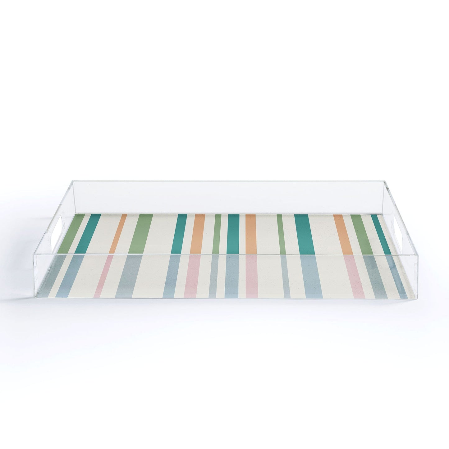 Colour Poems Classic Minimal Stripes II Acrylic Tray